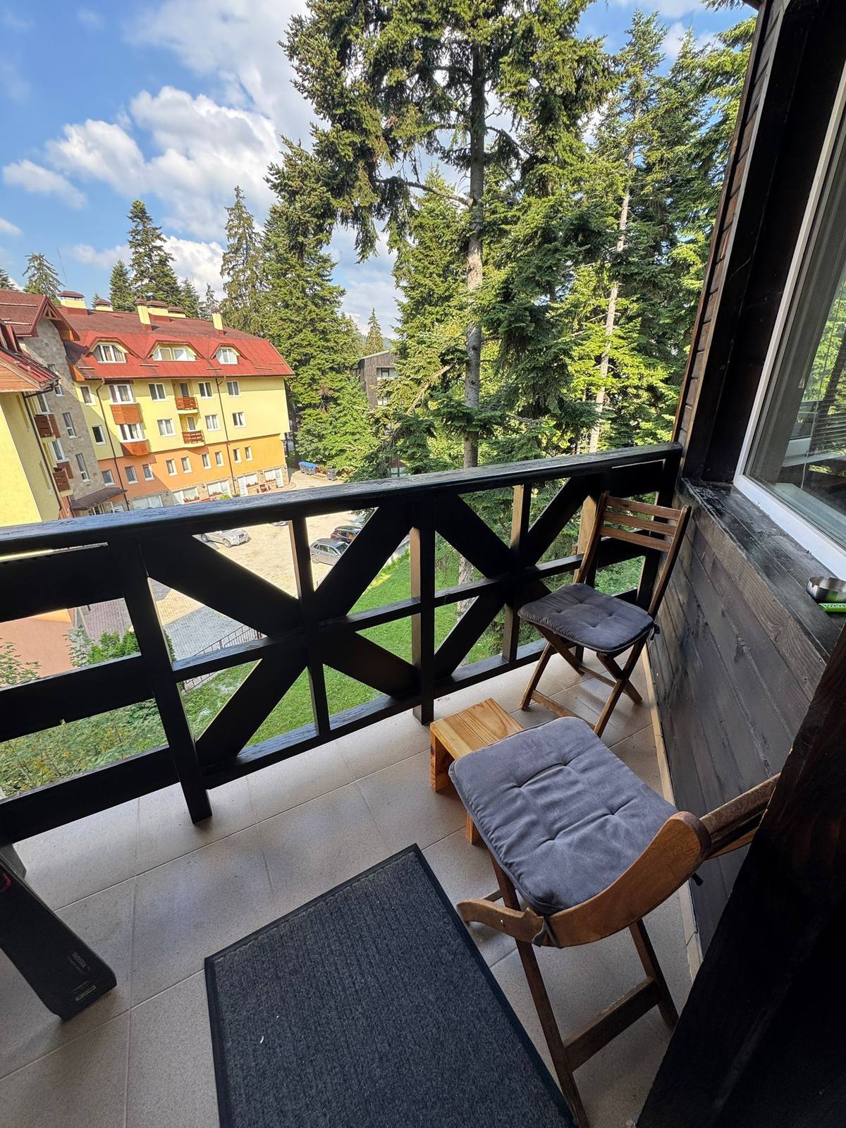 Balcony and view